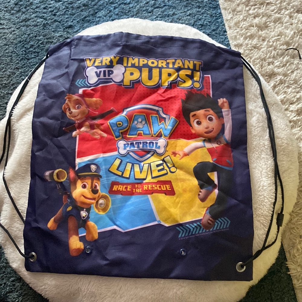 Bag back paw patrol